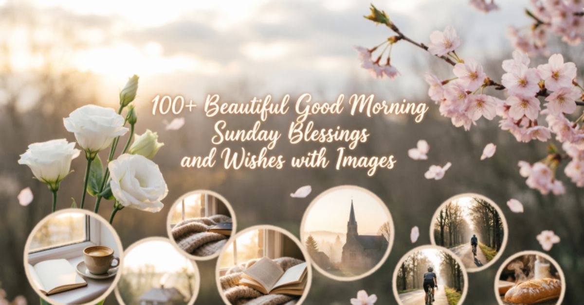 100+ Beautiful Good Morning Sunday Blessings and Wishes with Images
