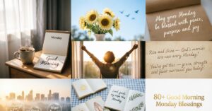 80+ Good Morning Monday Blessings, Images and Quotes