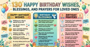 130 Happy Birthday Wishes, Blessings, and Prayers for Loved Ones
