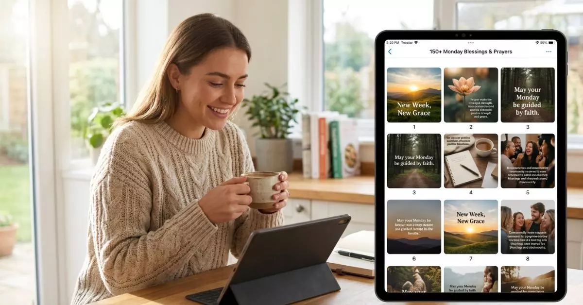 150+ Monday Blessings Images: Visuals & Prayers to Inspire Your Week