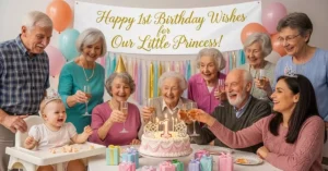 Happy 1st Birthday Wishes for Baby Girl — From Family, Friends & Loved Ones