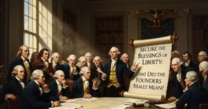 Secure the Blessings of Liberty": What Did the Founders Really Mean?