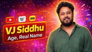VJ Siddhu Age, Real Name, Date of Birth, Career & Movies List